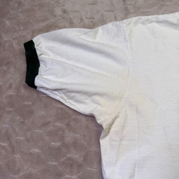 VTG Presidents Of United States Of America Ringer Tee Sz Lg Lump STAINED RARE - Picture 4 of 15